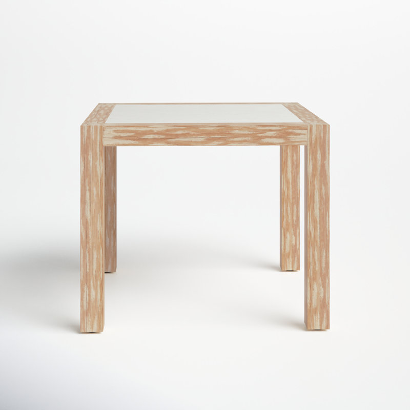 Concrete Veneer Outdoor Side Table