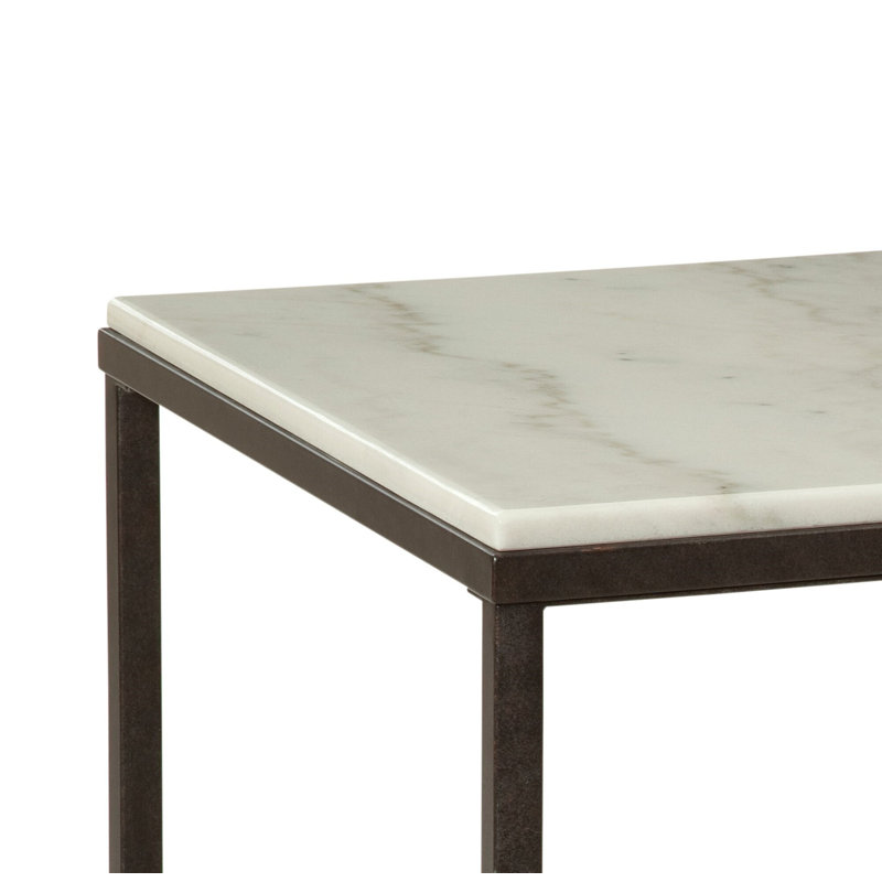 Marble Top End Table