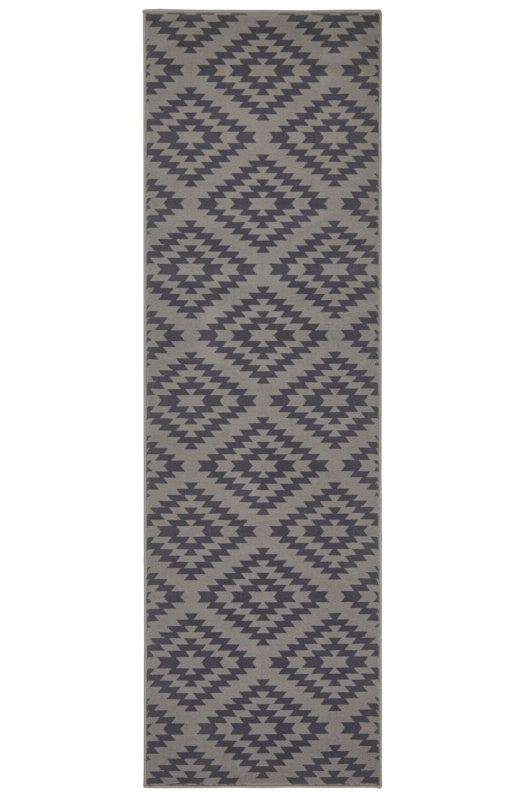 Basic Grey Rug, Runner 80 x 200cm