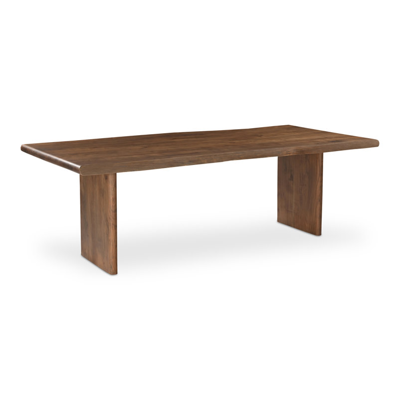 Lila Large Dining Table Brown, 30" H x 98" L x 40" W