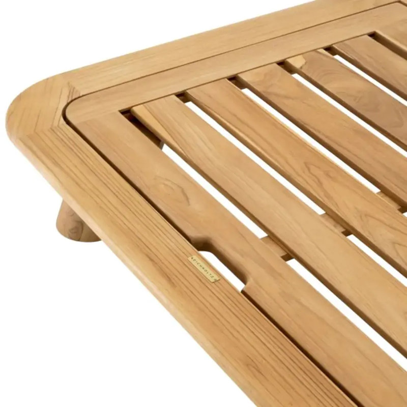 Weston Outdoor Teak Chaise Lounge