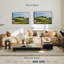 «Pebble Beach Golf Turf», reproduction sur toile-1785374707
