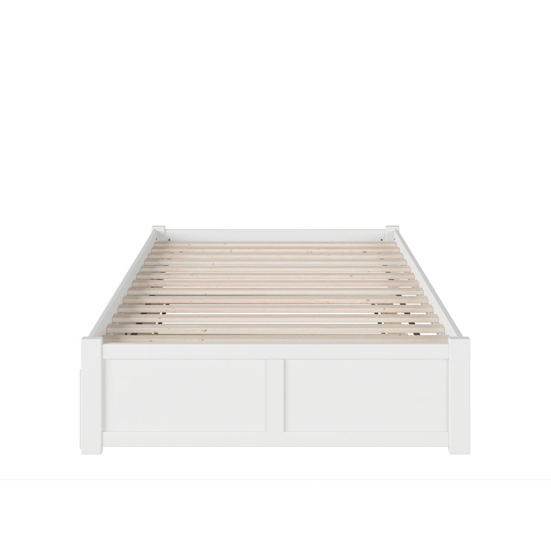 Avdain Kids Full with Trundle, Full, White