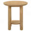 Table de bout en chêne clair