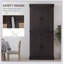 Garde-manger autoportant de 71 po avec 4 portes et 2 grandes armoires, armoire de rangement haute