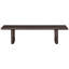 Banc de salle à manger en bois massif Norvell
