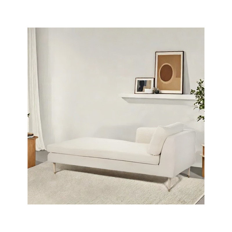 Méridienne simple et confortable, Orienté à droite