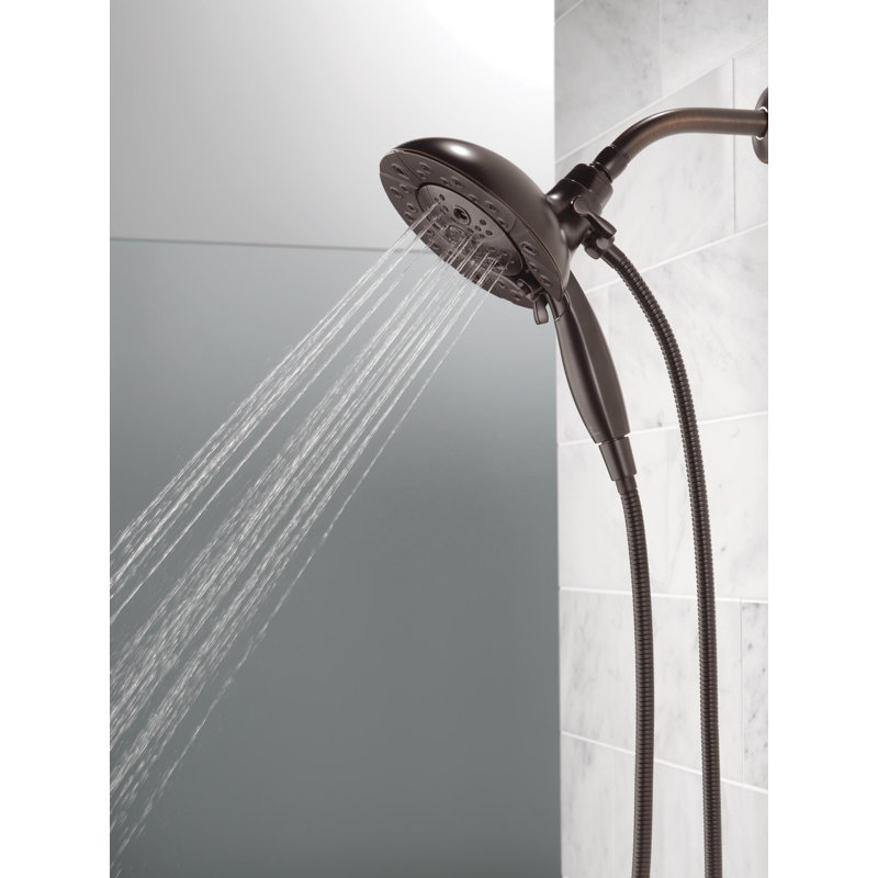 H2Okinetic In2ition 5-Setting Two-in-One Shower, Champagne Bronze