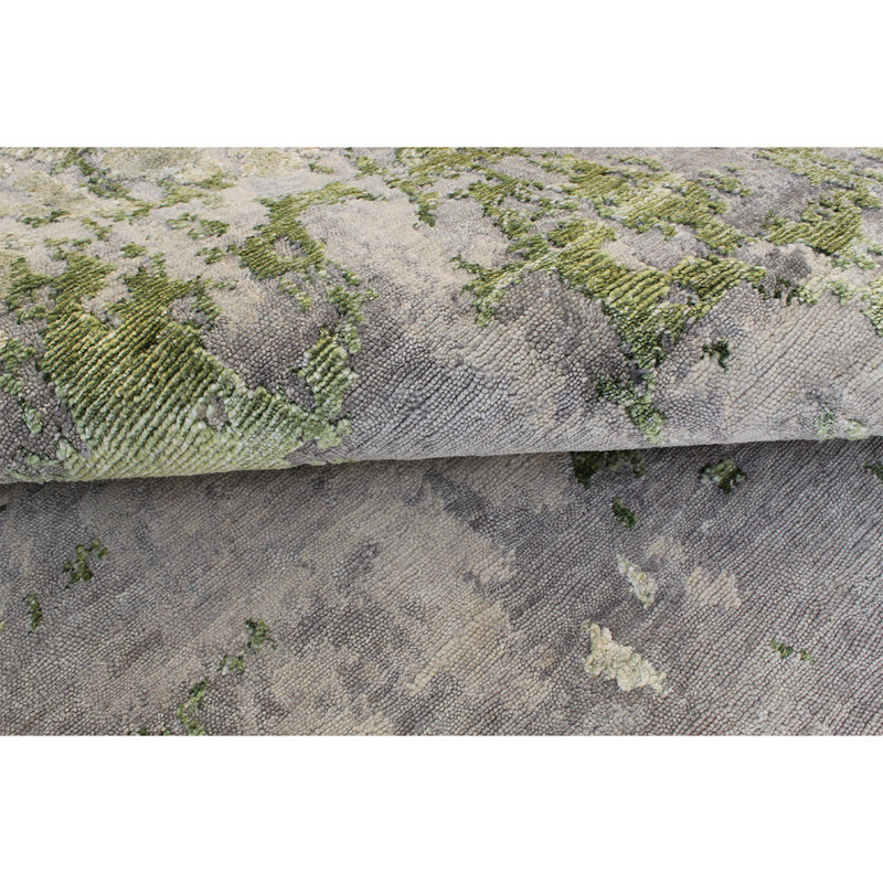 Area Rug in Gray, Rectangle 8' x 10'