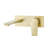 Monaco Single-Handle, Wall-Mount, Bathroom Faucet in Brushed Gold-51958830