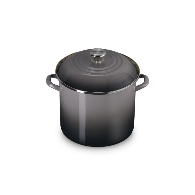 Le Creuset Enamel On Steel Classic Round Stockpot, 12 Qt. - Artichaut, Gray