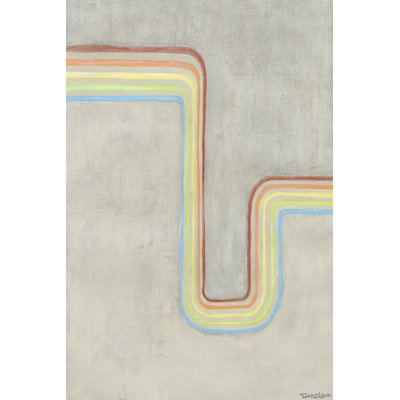 Retro Rhythm I - Wrapped Canvas Art Prints