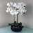Plastic, Silk Artificial Arrangement in Planter-88685042-88685039