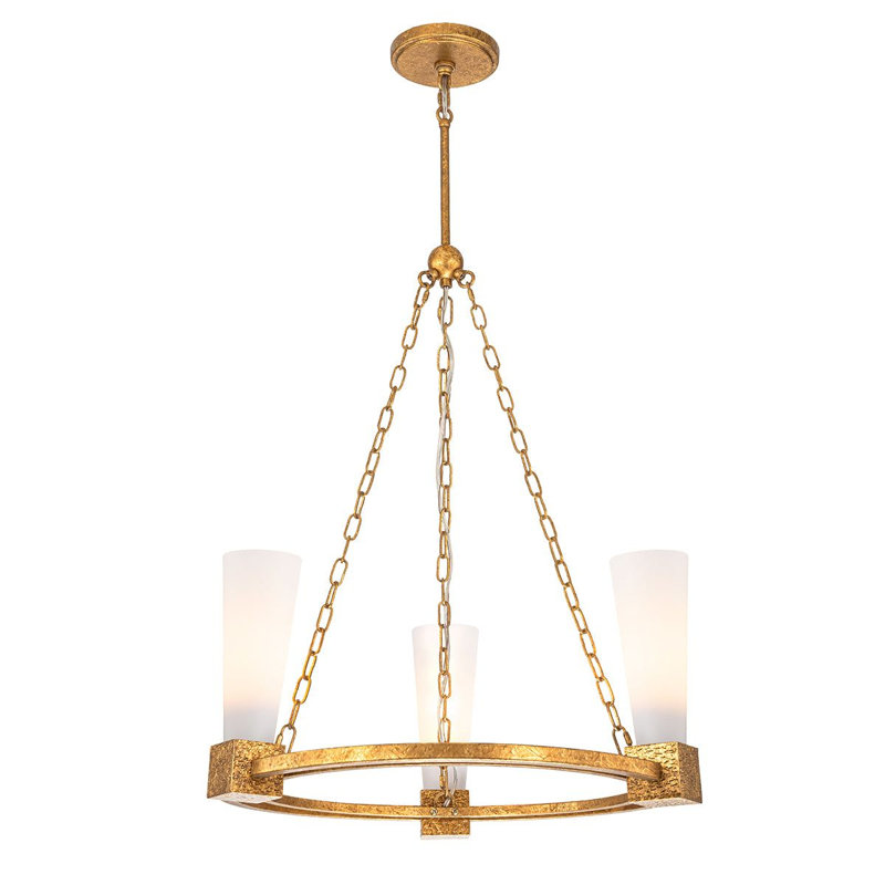 Lustre Wickliffe, H 8,97 po x l 26 po x P 26 po, 3
