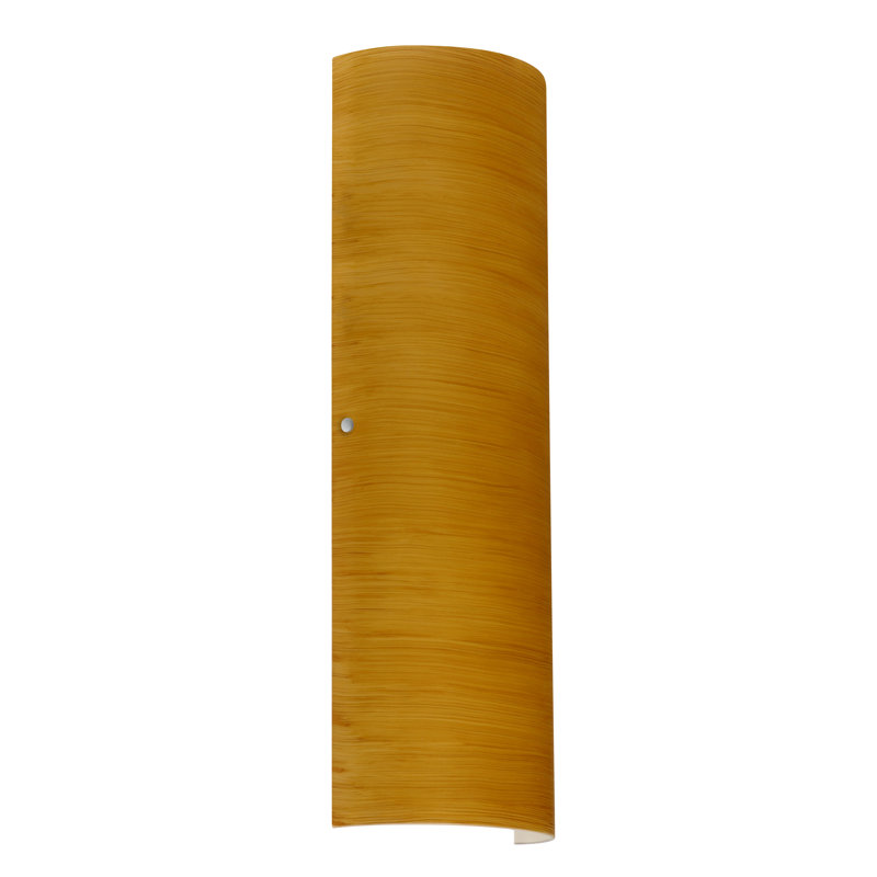 Plafonnier encastré 1 lumières Torre, H 21,75 po x L 7 po x P 3,5 po, Chêne