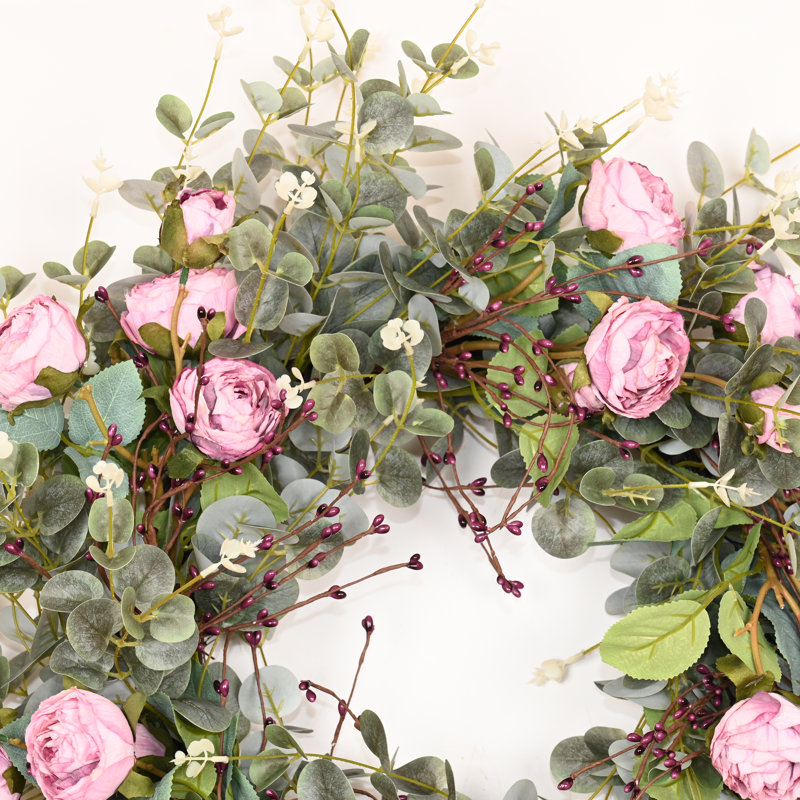 Couronne artificielle l 26 po, Mauve