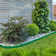 Ensemble de 2 bordures de jardin en acier