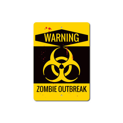 Panneau en aluminium Zombie