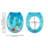 Kenesha Round Toilet Seat and Lid