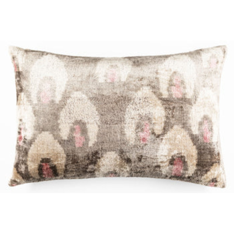 Coussin en velours de soie à la main Canvello