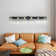 6 - Light 47.24" LED Dimmble Flush Mounted Sconce