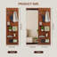 Miroir mural complet avec tablette-625145222