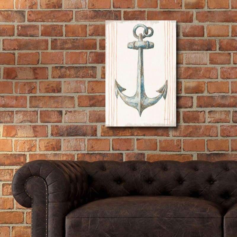  «Floursack Nautical 5 No Words» par Danhui Nai, art mural en verre acrylique, H 24 po x l 16 po x P 0,2 po