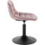 Suncrest Swivel Upholstered Velvet Adjustable Height Bar Stool with Steel Frame-52312762