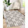 Wilmah Polypropylene Gray Indoor/Outdoor Rug