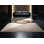 Tapis gris moelleux et moelleux à motif de ceinture de boxe moderne de couleur grise - reliure grise