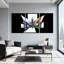 Ensemble de 3 impressions sur toile, villes et pays, musée de l'espace, tour futuriste-2144363159