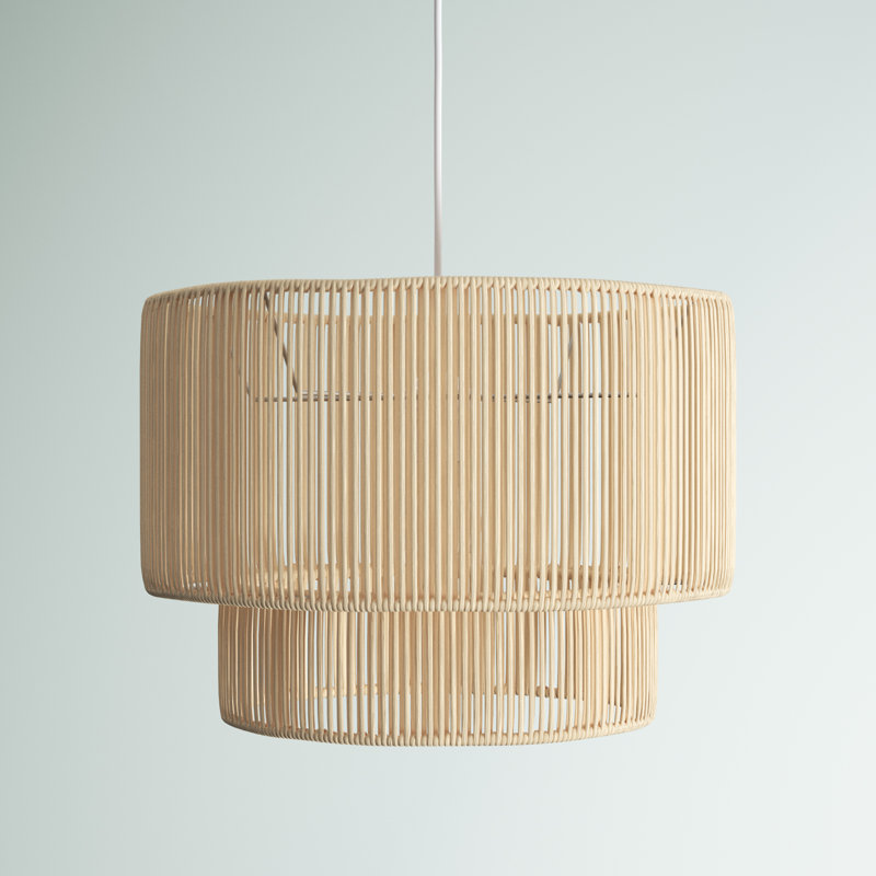 Tilda 1 - Light White Drum Pendant
