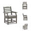 Chaise de patio avec coussins Ahumada