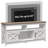 Modern Mid-Century Entertainment Centre Media Console Table TV Stand With Power Outlet Storage Cabinets And Open Shelf-1837070744