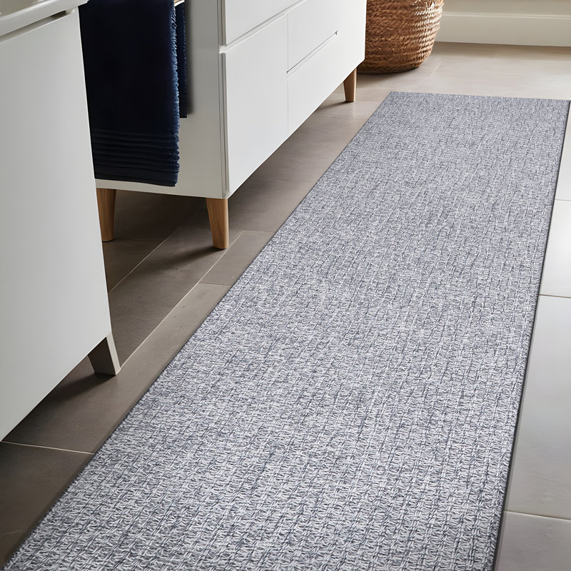 Tapis ivoire Nadene, Grey, Runner 2' x 7'