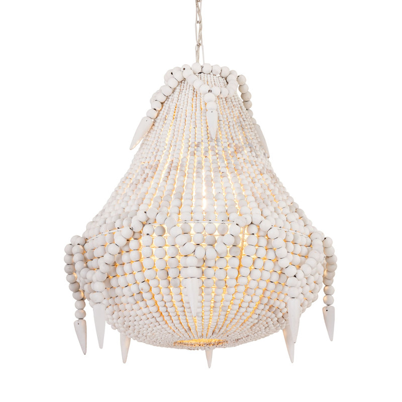 Phoebe Grove 18'' Wide 1-Light Pendant - White