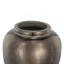 Vase rond en céramique brun Sienna-1846863943