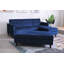 Comeaux 4 Seater Velvet Sofa Bed-1580618473
