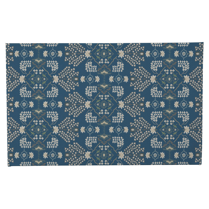 Tapis de toilette rectangulaire absorbant et antidérapant Tilly, 34" W x 21" L, Charcoal