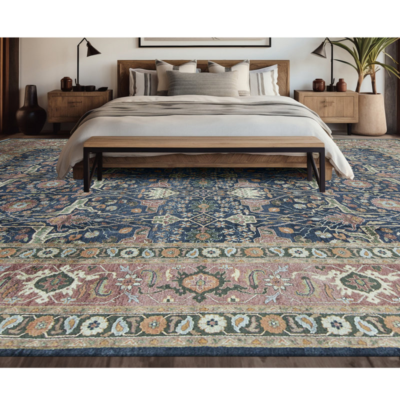 Bakshaish One-of-a-Kind Rectangle: 9'10" X 14' Area Rug