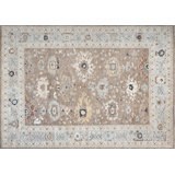 Oushak One-of-a-Kind Rectangle 8'8" X 11'9" Hand Knotted Area Rug