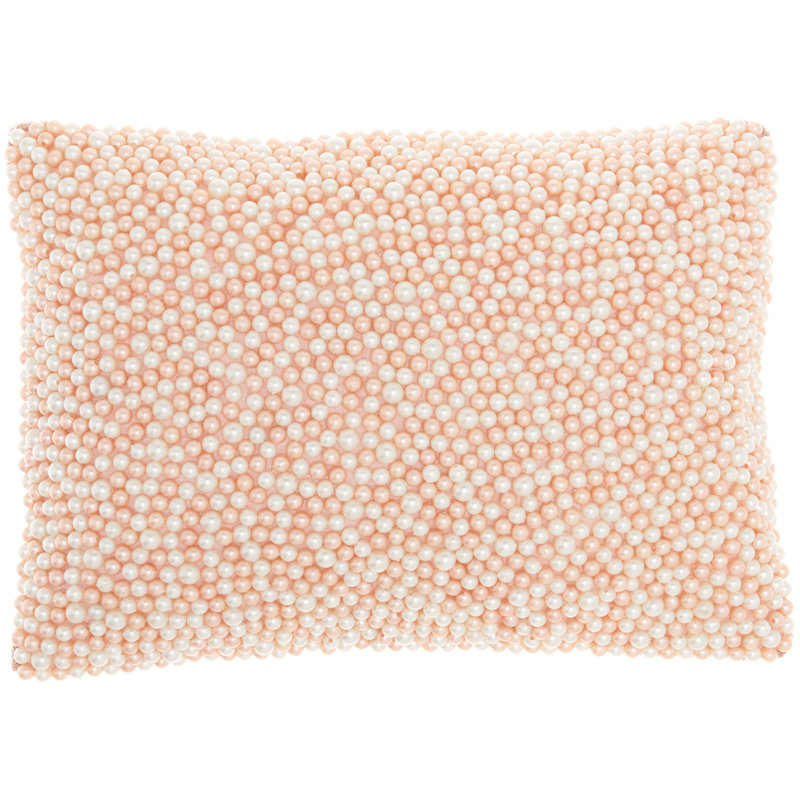  Luminescence Rectangular Pillow Cover and Insert, Blush