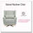 Power Recliner Chair Swivel,Upholstered 360° Swivel Recliner With 5 Star Base-123627581