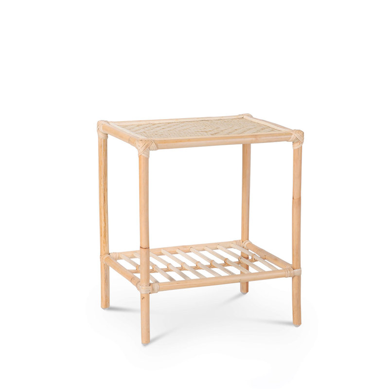 Crichton 43cm W Rattan Bedside Table