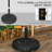 Arhab 24kg Resin Free Standing Umbrella Base with Wheels