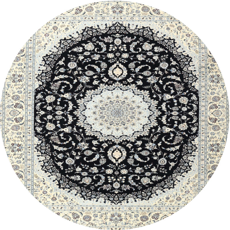Pierrette Oriental Indoor Rug, Round 5'