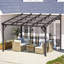 Pergola rétractable avec toit réglable-111706473