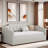Stefoni Modern Upholstered Daybed with Underneath Storage and Soft Textile Headboard-355109571-355109570