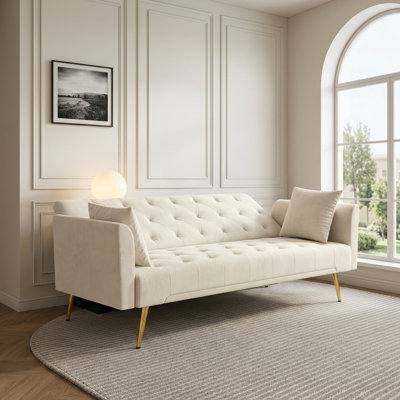 Chaise d'appoint 44,5 po avec repose-pieds, salon et chambre à coucher