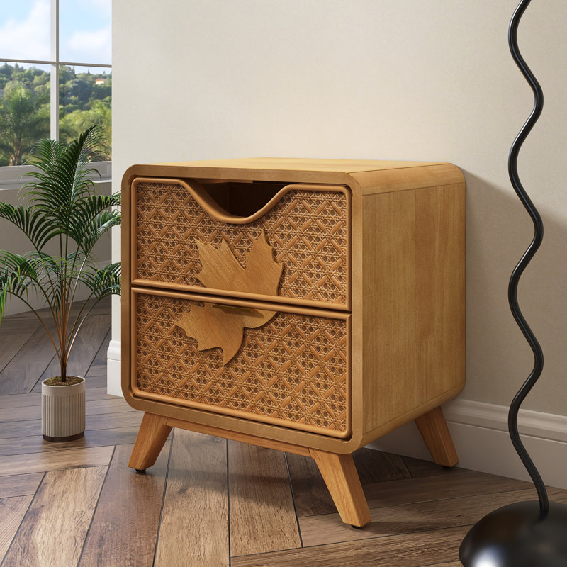 Armoire d'appoint moderne avec deux tiroirs